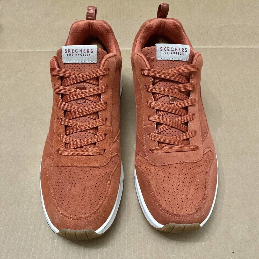 Skechers Men's Uno Street Athletic Shoes 52456 Rust Size US 11 EU 45 Orange